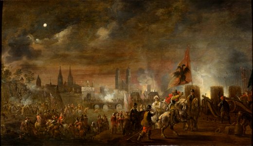 The Siege of Magdeburg (1631) (Peeter Meulener) - Nationalmuseum - 17230