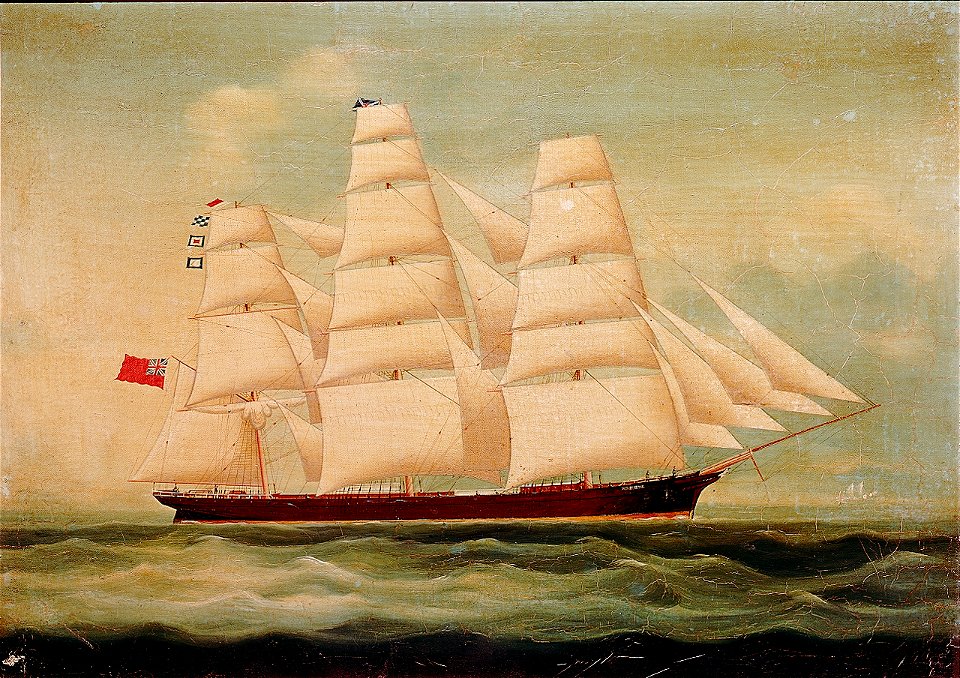 The ship ‘Windhover’ RMG BHC3723