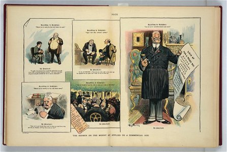 The sermon on the mount as applied to a commercial age - Art Young. LCCN2011648876