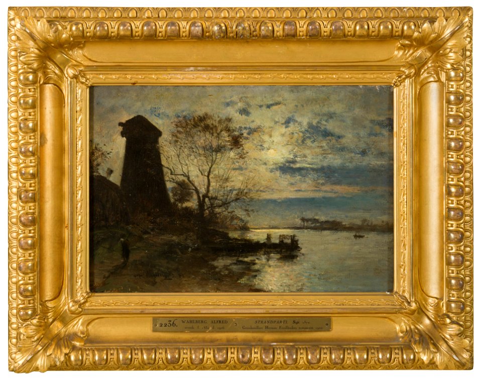 The Shore (Alfred Wahlberg) - Nationalmuseum - 19296
