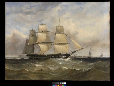 The ship ‘Mountstuart Elphinstone’ offshore RMG BHC3504