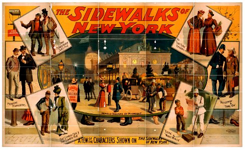 The sidewalks of New York LCCN2014637240