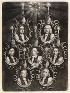 The Seven Bishops Committed to the Tower in 1688 by John Smith. Free illustration for personal and commercial use.