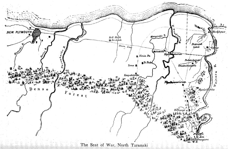 The seat of war north taranaki