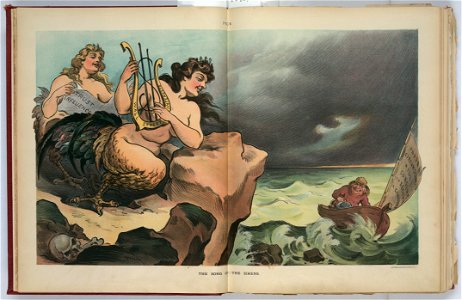 The song of the Sirens - Keppler. LCCN2011645507. Free illustration for personal and commercial use.