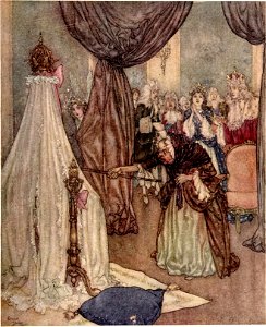 The sleeping beauty and other fairy tales - color plate facing page 007