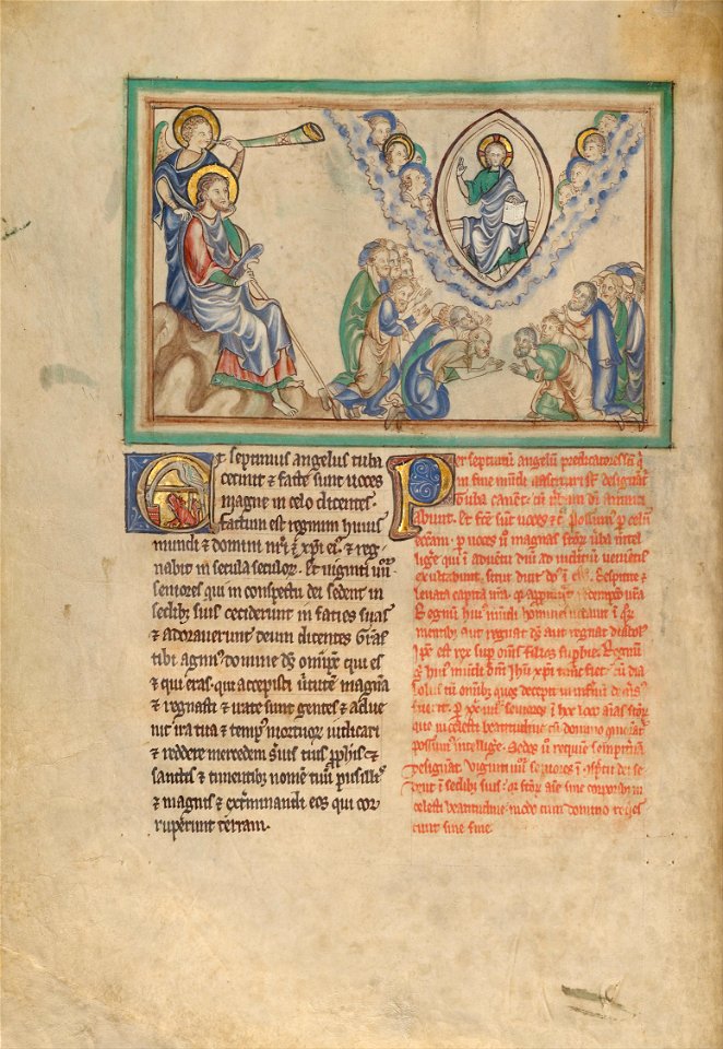 The Seventh Trumpet- The Twenty-Four Elders Adoring the Throne of God - Google Art Project