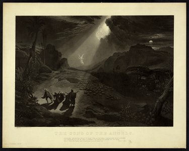 The song of the angels - from an original painting by Thomas Moran ; engraved by Samuel Sartain, Phila. LCCN2006677467