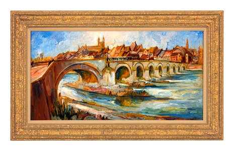 The Sint Servaasbrug in Maastricht by Harie Jonas Limburgs Museum L01201