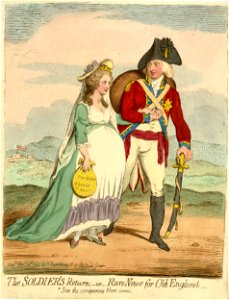 The soldier's return;-or-rare-news for old England- (BM 1868,0808.6120)