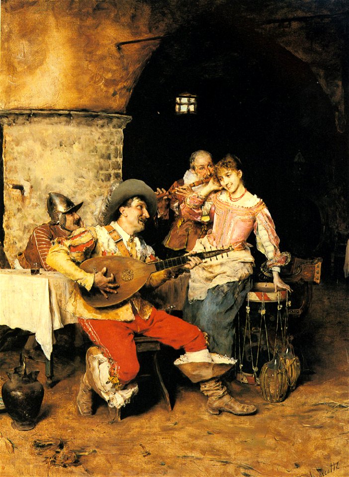 The Serenade by Federico Andreotti