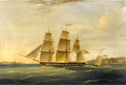 The ship 'Matilda' and cutter 'Zephyr' RMG BHC3481