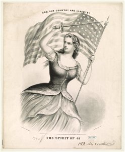The spirit of 61. God, our country and liberty!! LCCN2003674564
