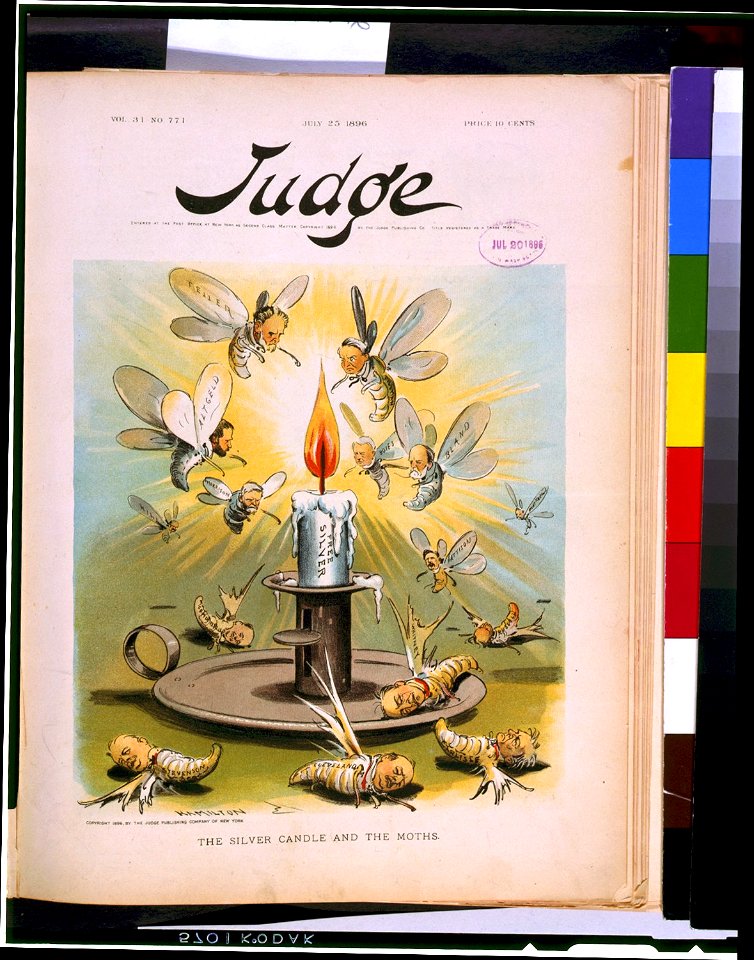 The silver candle and the moths - Hamilton. LCCN96506406