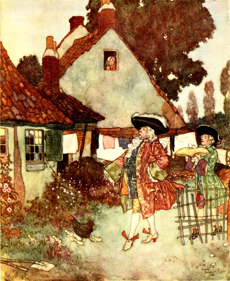 The sleeping beauty and other fairy tales - color plate facing page 071