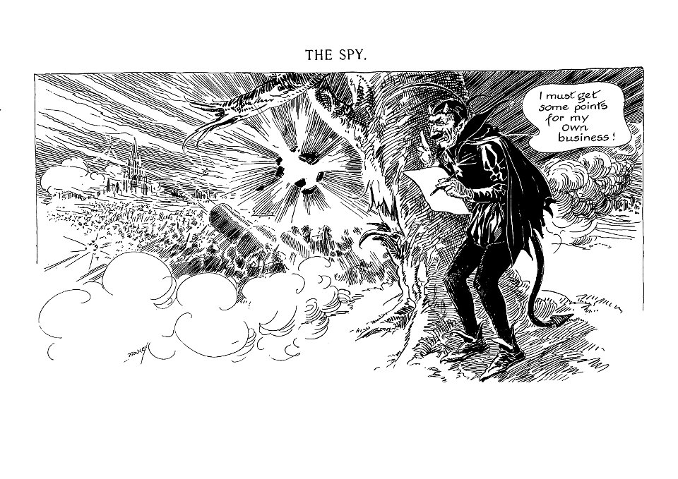 The spy. - Luther D. Bradley