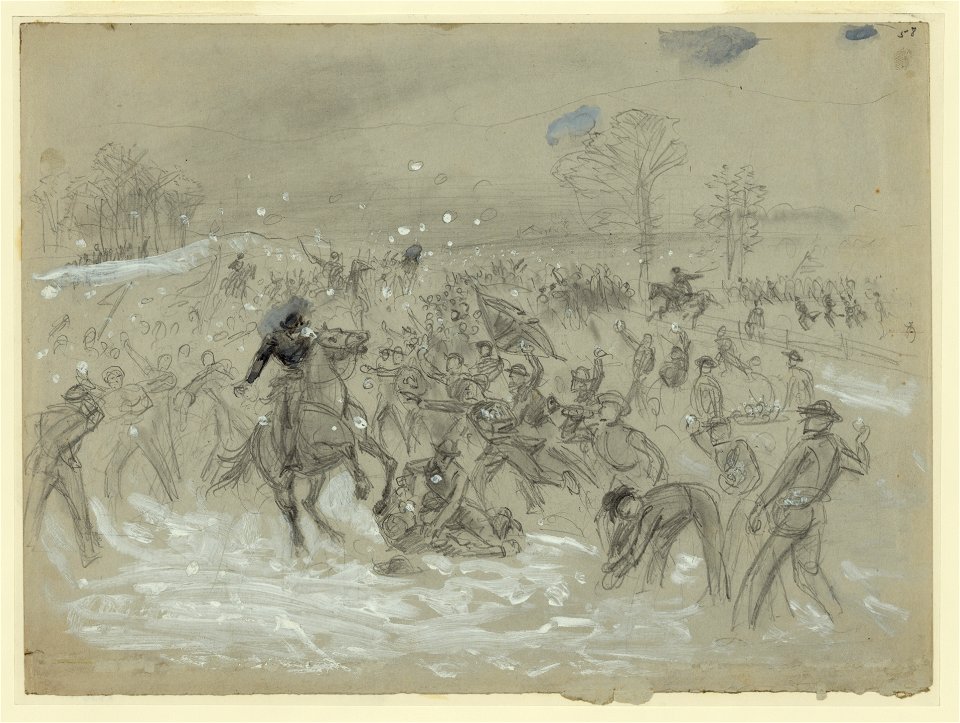 The snowball battle near Dalton, Georgia LCCN2004660878