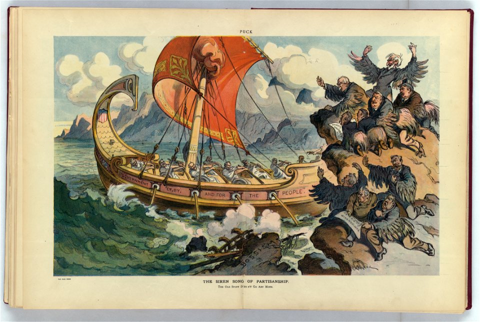 The siren song of partisanship - Keppler. LCCN2011647593