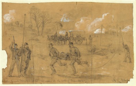 The signal telegraph train as used at the battle of Fredericksburg LCCN2004660363