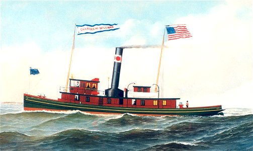 The Steam Tug Charles McWilliams, by Antonio Jacobsen 3949