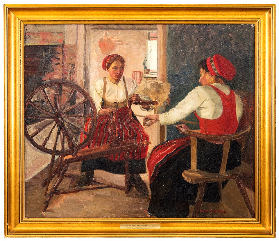 The Spinners (Lilly Segerdahl) - Nationalmuseum - 23763