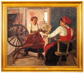 The Spinners (Lilly Segerdahl) - Nationalmuseum - 23763
