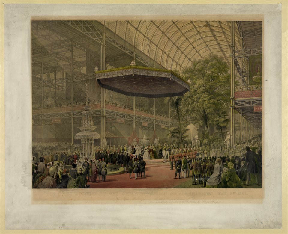 The state opening of the great exhibition of All Nations, May, 1st 1851 LCCN2003690616