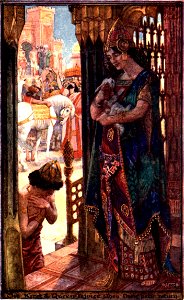 The strange story book color plate facing page 024