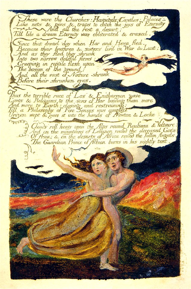 The Song of Los, Plate 4