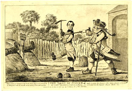 The Siege of Namur by Capt. Shandy & Corporal Trim (BM J,6.33)