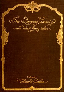 The sleeping beauty and other fairy tales - cover design. Free illustration for personal and commercial use.