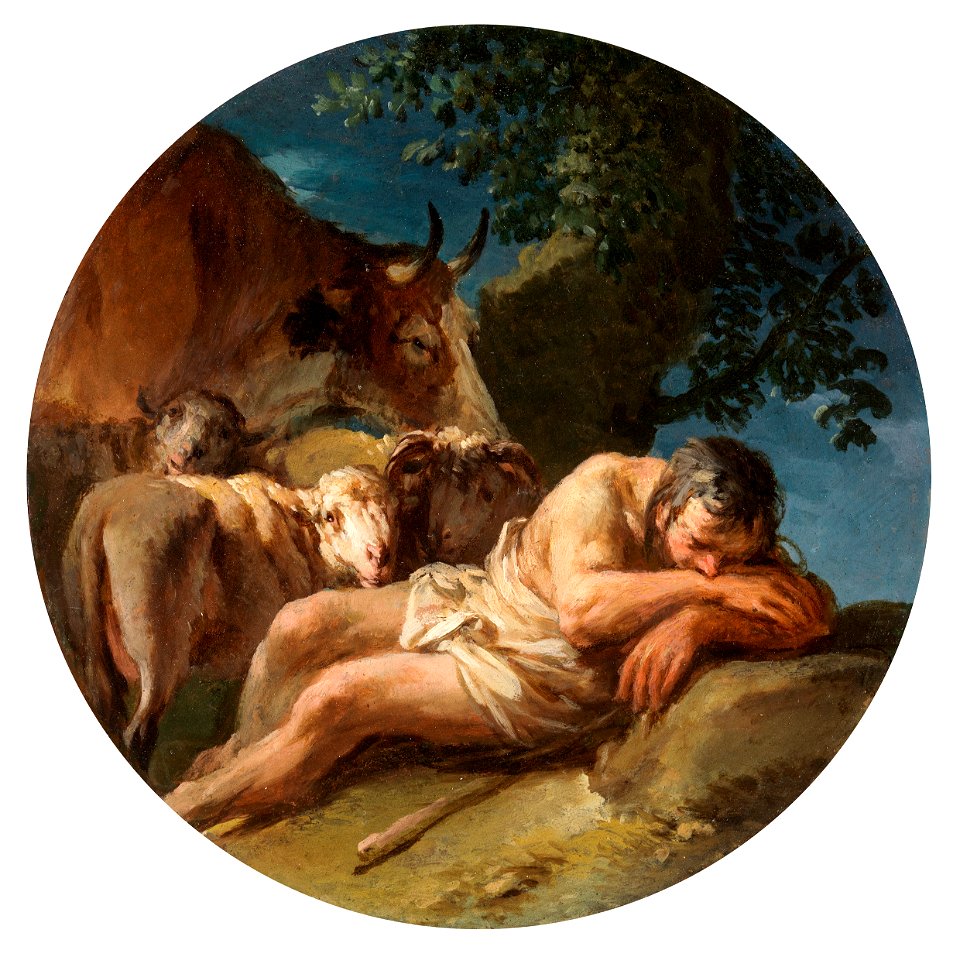 The Sleeping Shepherd P5301