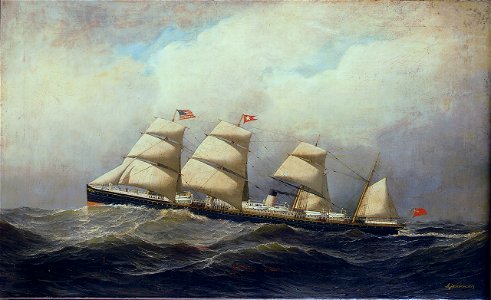 The steamship Baltic RMG BHC3219