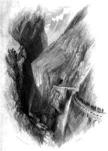 The Simplon engraving by William Miller after Turner R535