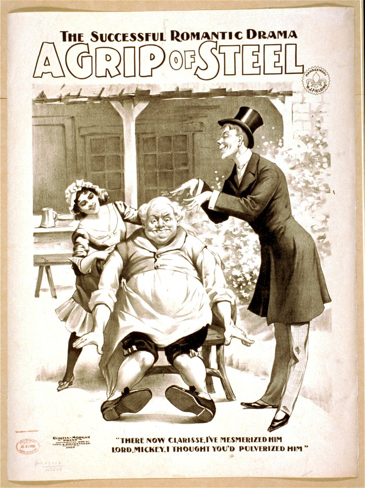 The successful, romantic drama, A grip of steel LCCN2014636457