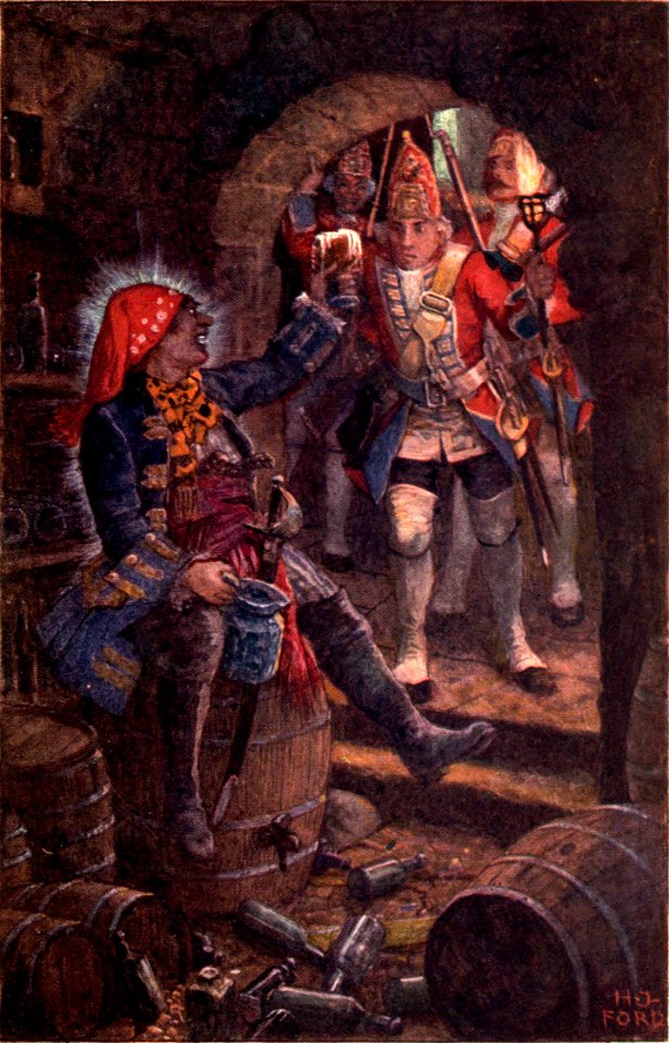 The strange story book color plate facing page 012