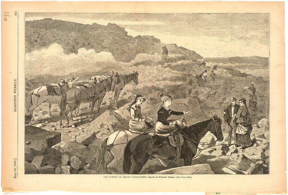 The summit of Mount Washington (Boston Public Library)