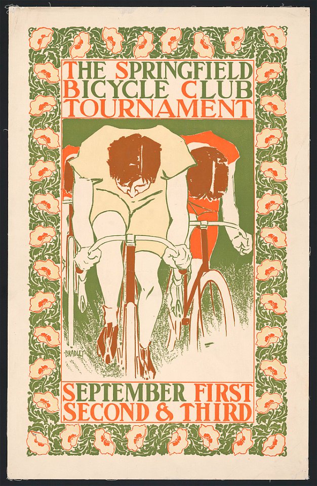 The Springfield bicycle club tournament; September first, second, & third. LCCN2014647778