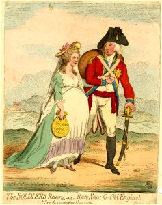 The soldier's return;-or-rare-news for old England- (BM 1851,0901.558)
