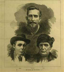 The Survivors from the Cospatrick - ILN 1875. Free illustration for personal and commercial use.