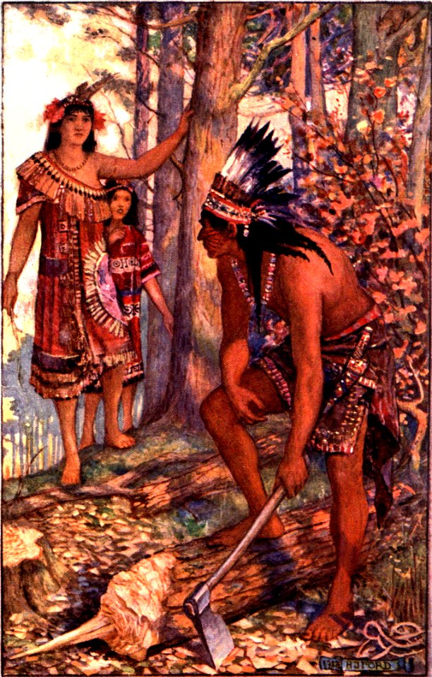 The strange story book color plate facing page 064
