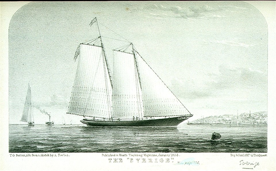 The Sverige Published in Hunt's Yachting Magazine, January 1953 RMG PU6568