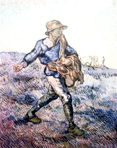 The Sower (after Millet) - My Dream