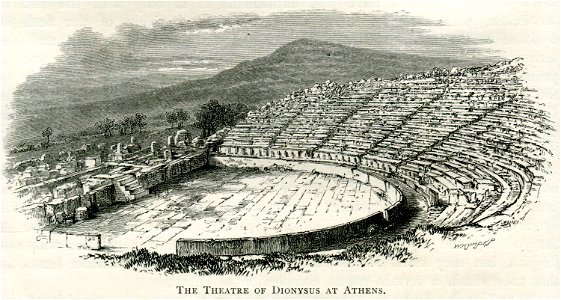 The Theatre of Dionysus at Athens - Mahaffy John Pentland - 1890