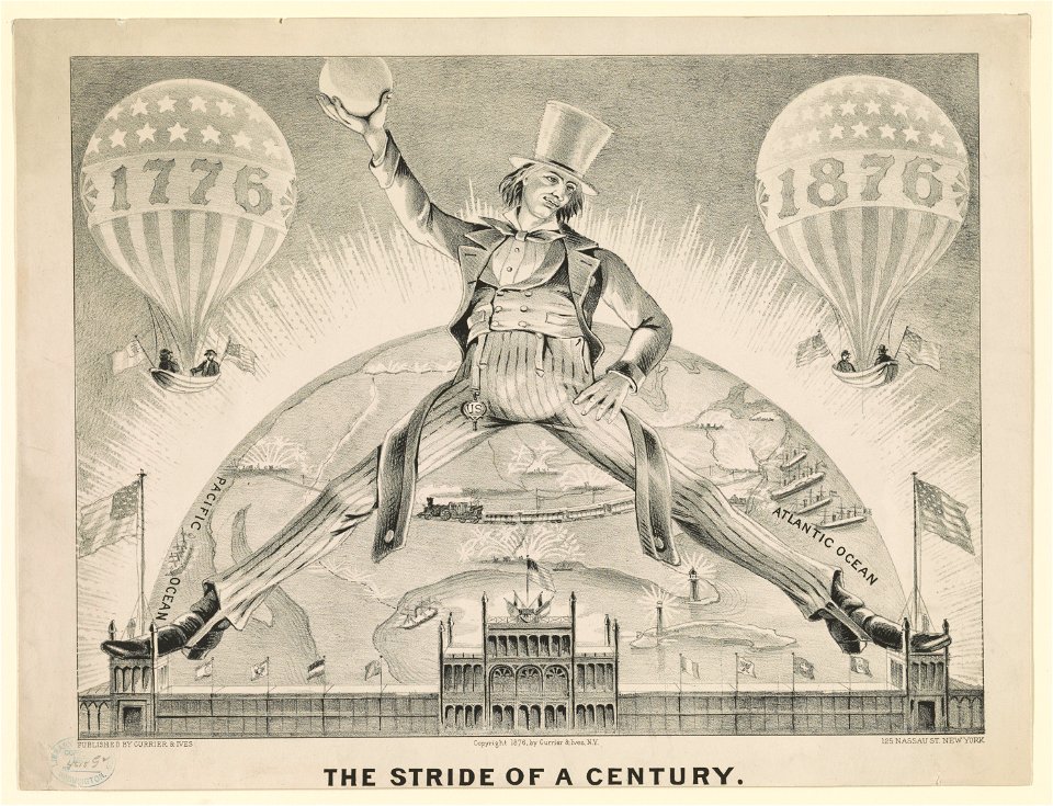 The Stride of a century LCCN93506699