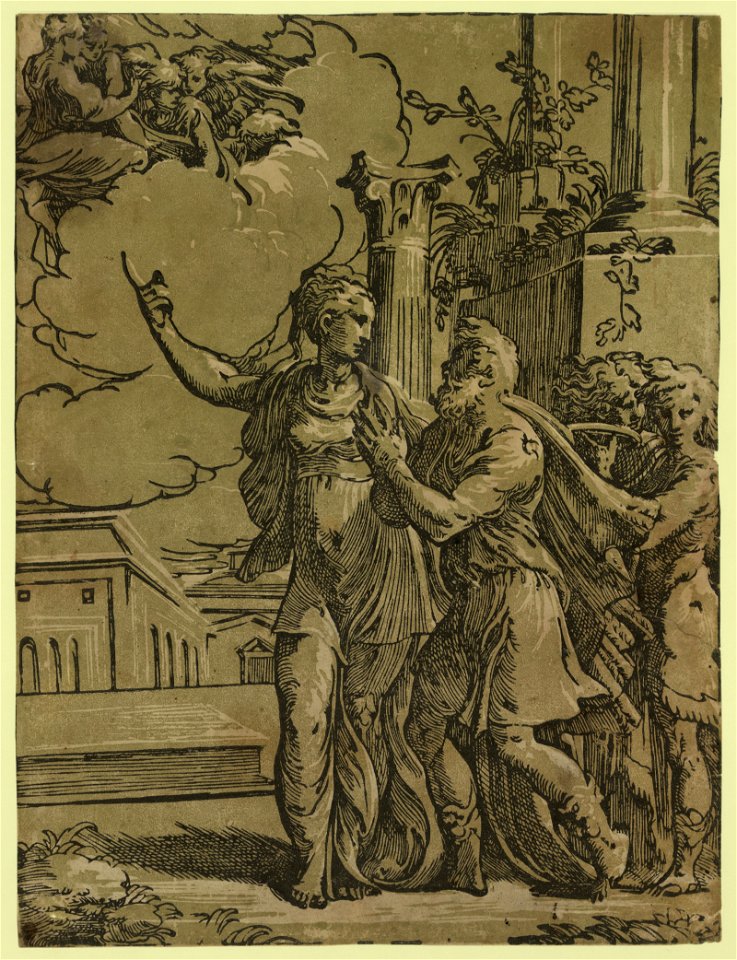 The Tiburtine sibyl and the Emperor Augustus LCCN2008675426