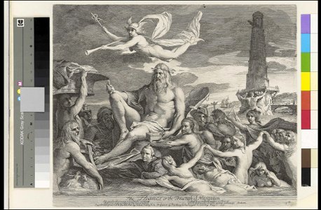 The Thames or the Triumph of Navigation (caricature) RMG PY7365