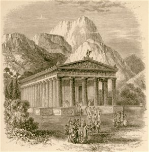 The Temple of Apollo at Bassae restored, from a Design by F Taylor - Wordsworth Christopher - 1882