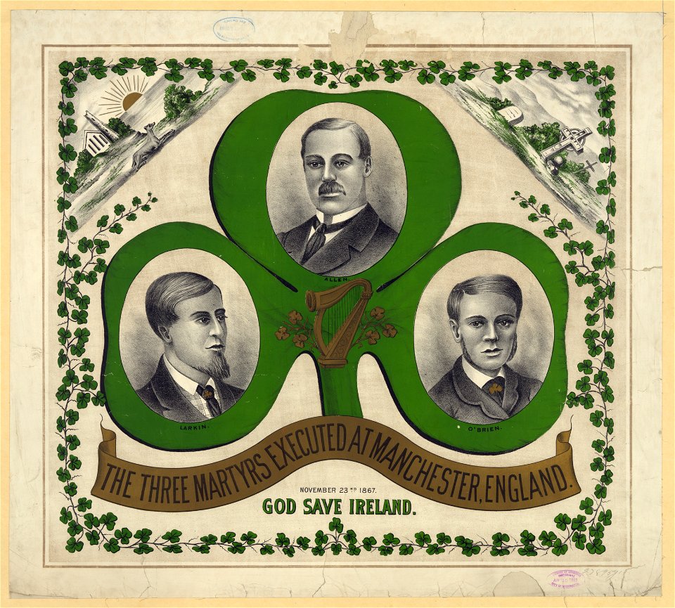 The three martyrs executed at Manchester, England LCCN2003677699