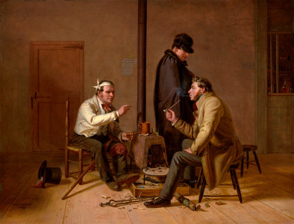 The Tough Story - Scene in a Country Tavern A30646